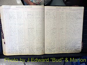 Wilkes Co, NC, Marriage Book 4, 1920-1937 (194).JPG