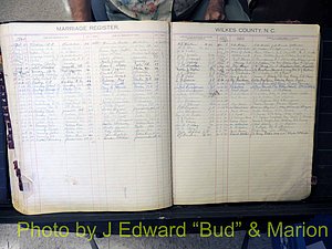 Wilkes Co, NC, Marriage Book 4, 1920-1937 (199).JPG