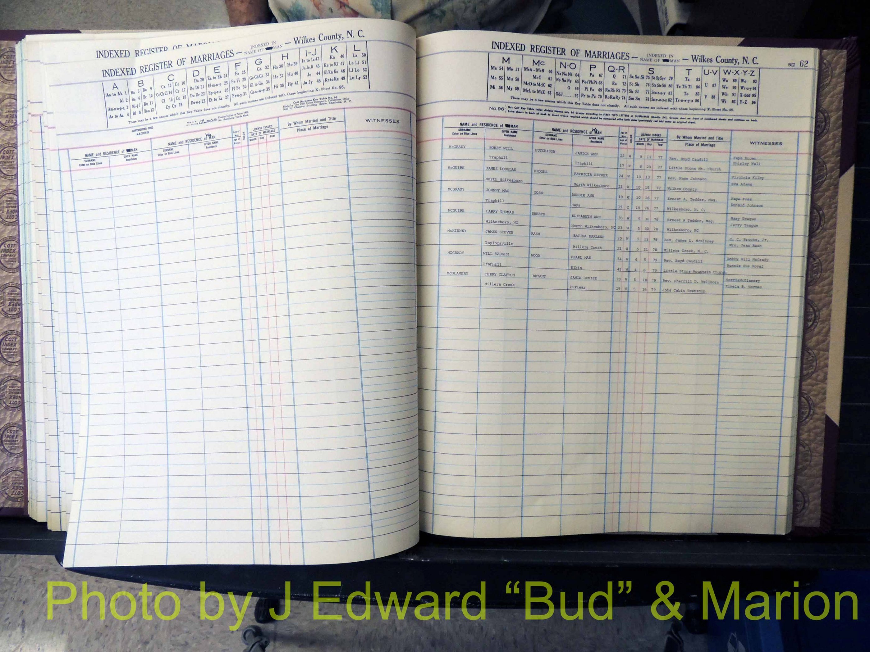 Wilkes Co, NC, Marriage Book 8, 1977-1978 (160).JPG