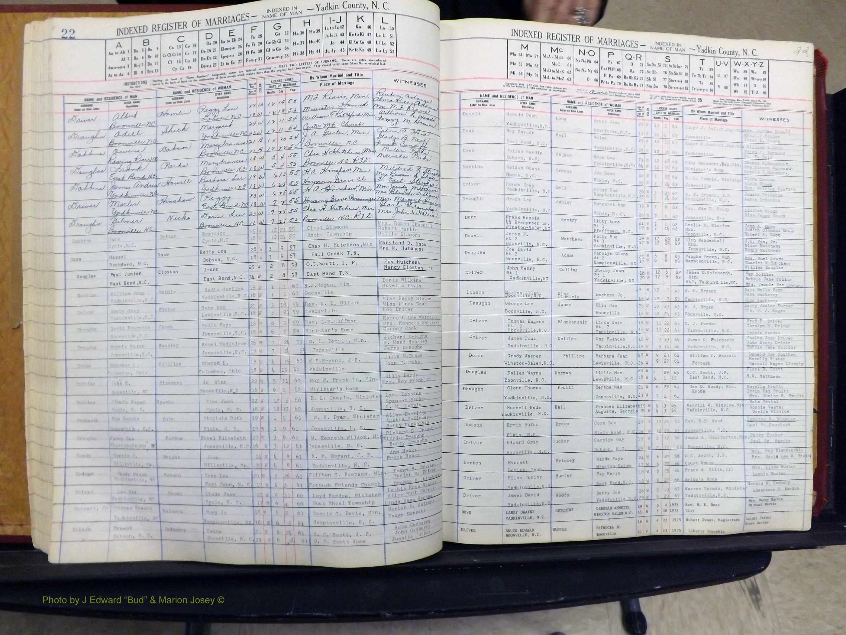 Yadkin Co, NC, Marriage Book 6, 1944-1979 (149).JPG