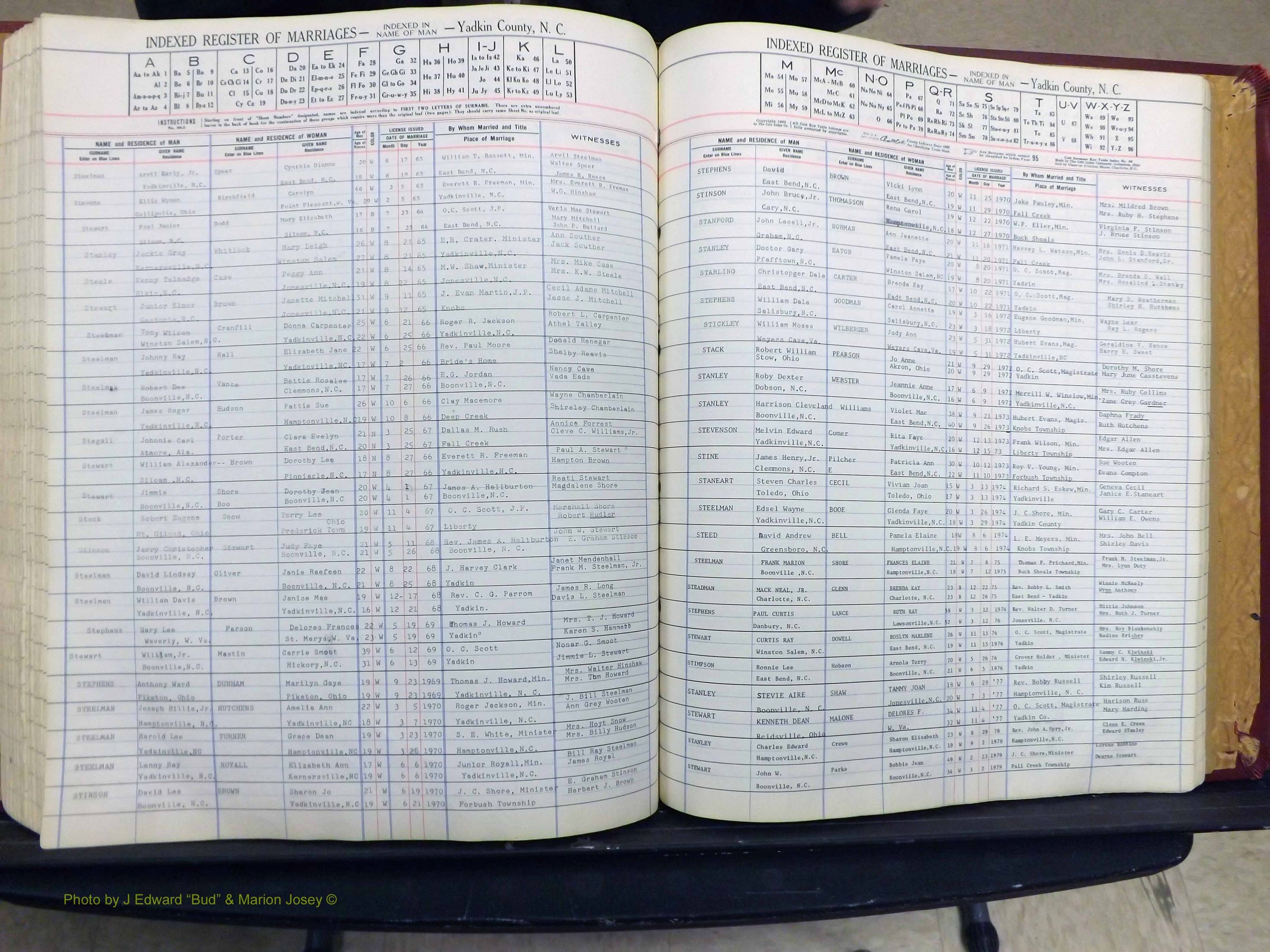 Yadkin Co, NC, Marriage Book 6, 1944-1979 (273).JPG
