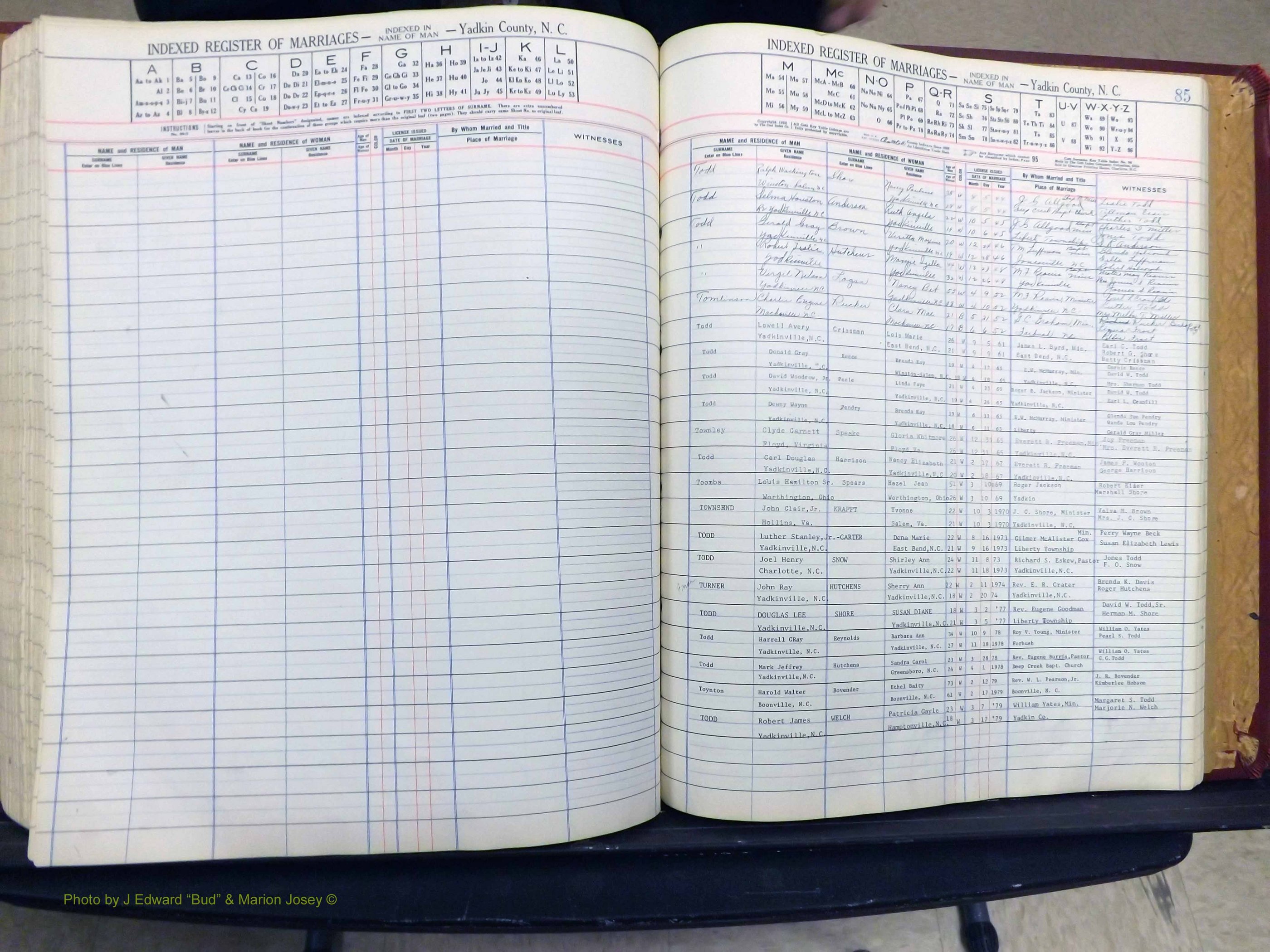 Yadkin Co, NC, Marriage Book 6, 1944-1979 (280).JPG