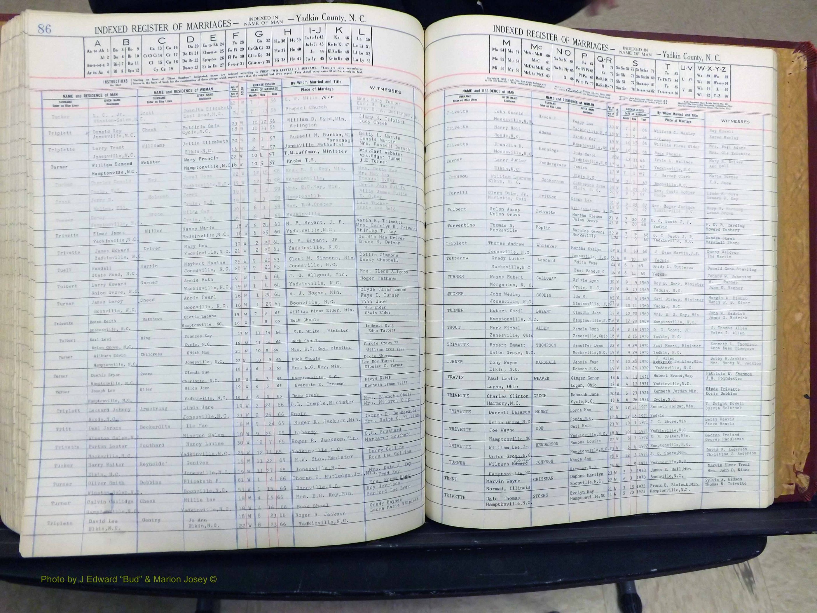 Yadkin Co, NC, Marriage Book 6, 1944-1979 (282).JPG