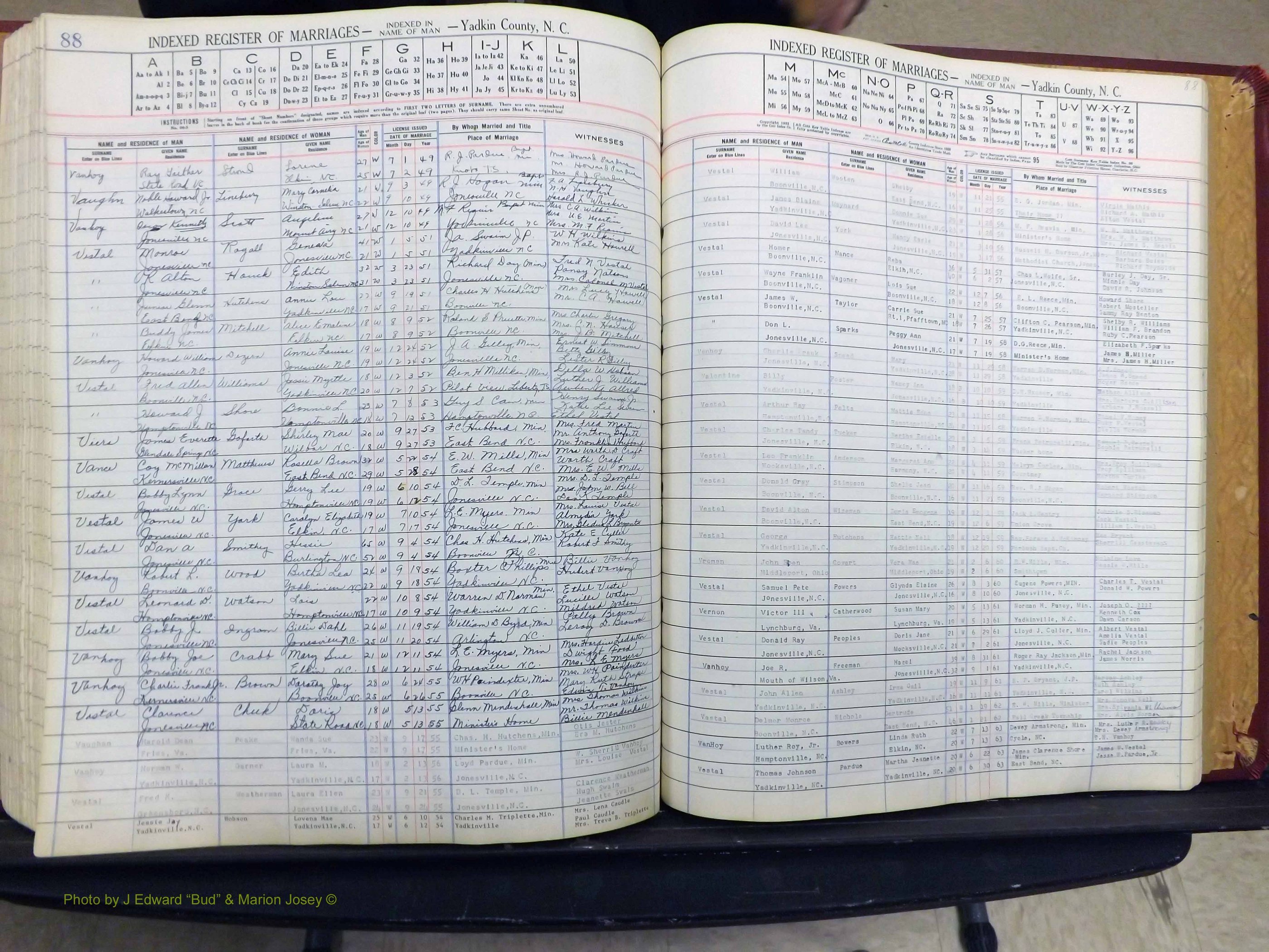 Yadkin Co, NC, Marriage Book 6, 1944-1979 (285).JPG