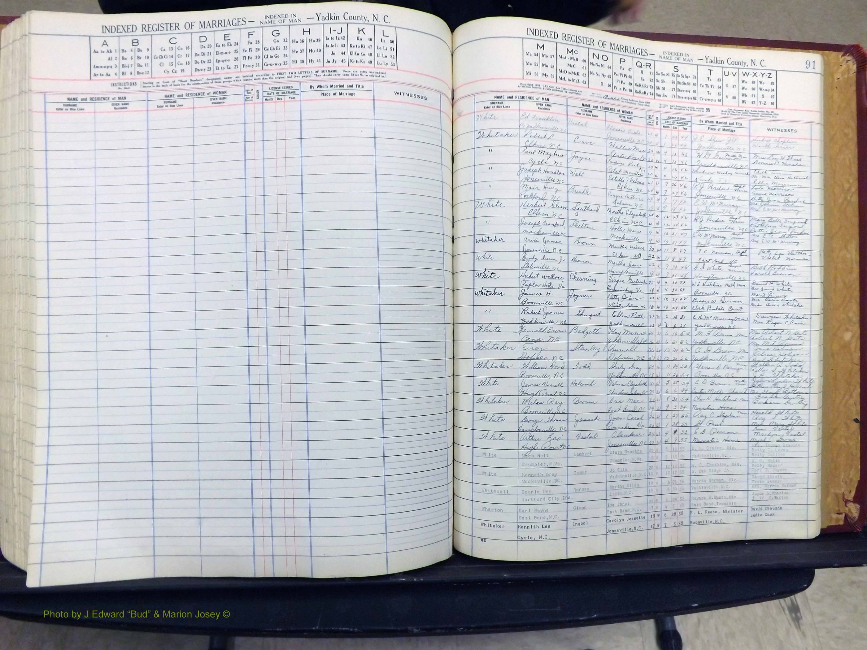 Yadkin Co, NC, Marriage Book 6, 1944-1979 (293).JPG