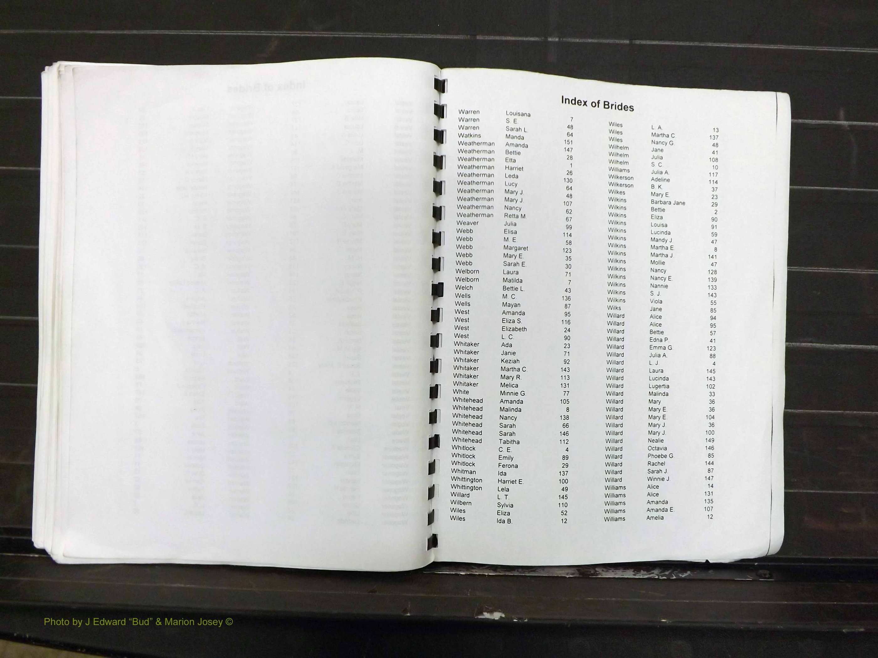 Yadkin Co, NC, Marriage Index, Male & Female 1867-1901 (288).JPG