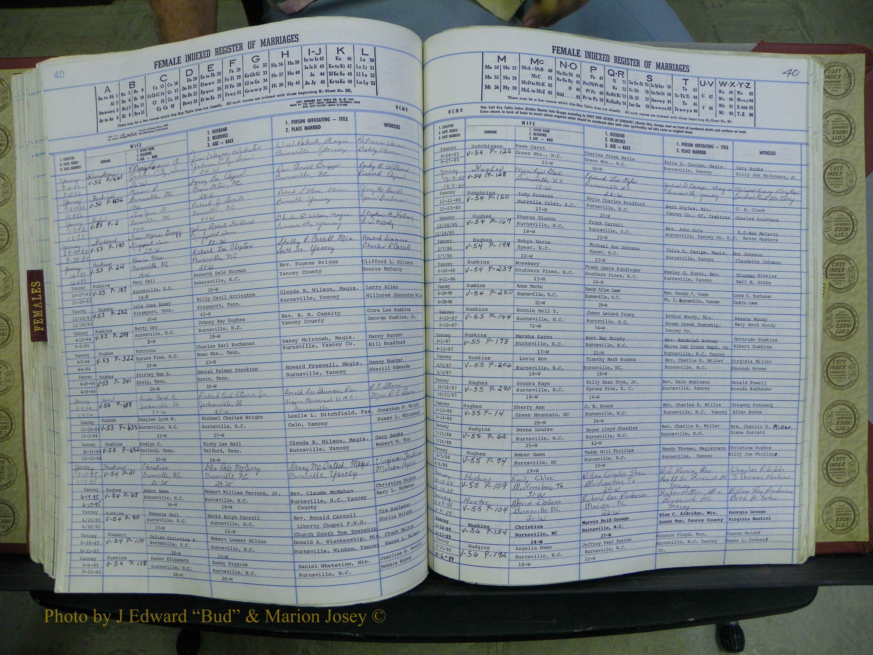 Yancey Co, NC Marriages, 1979-1999, A-Z (223).JPG