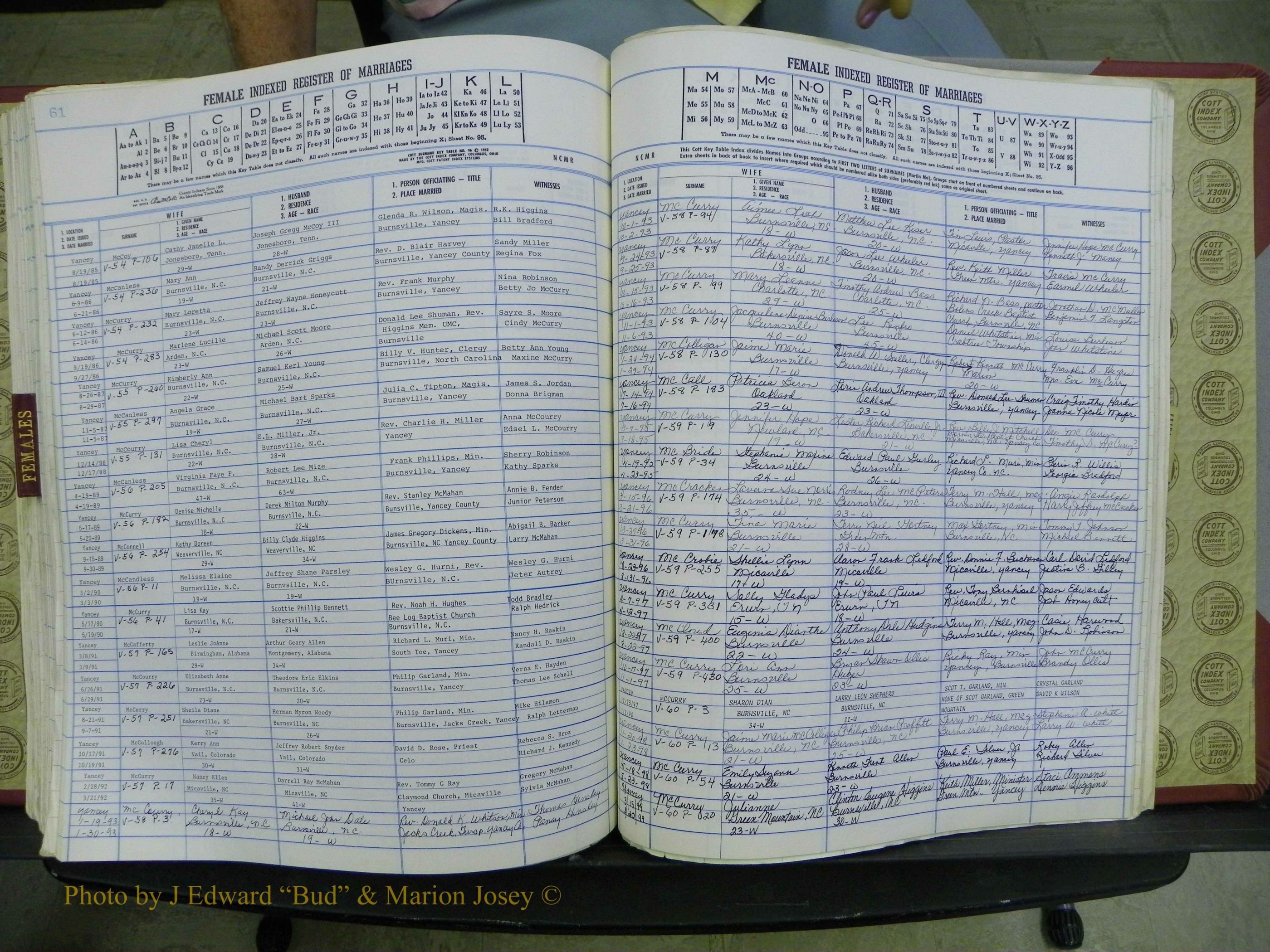 Yancey Co, NC Marriages, 1979-1999, A-Z (251).JPG