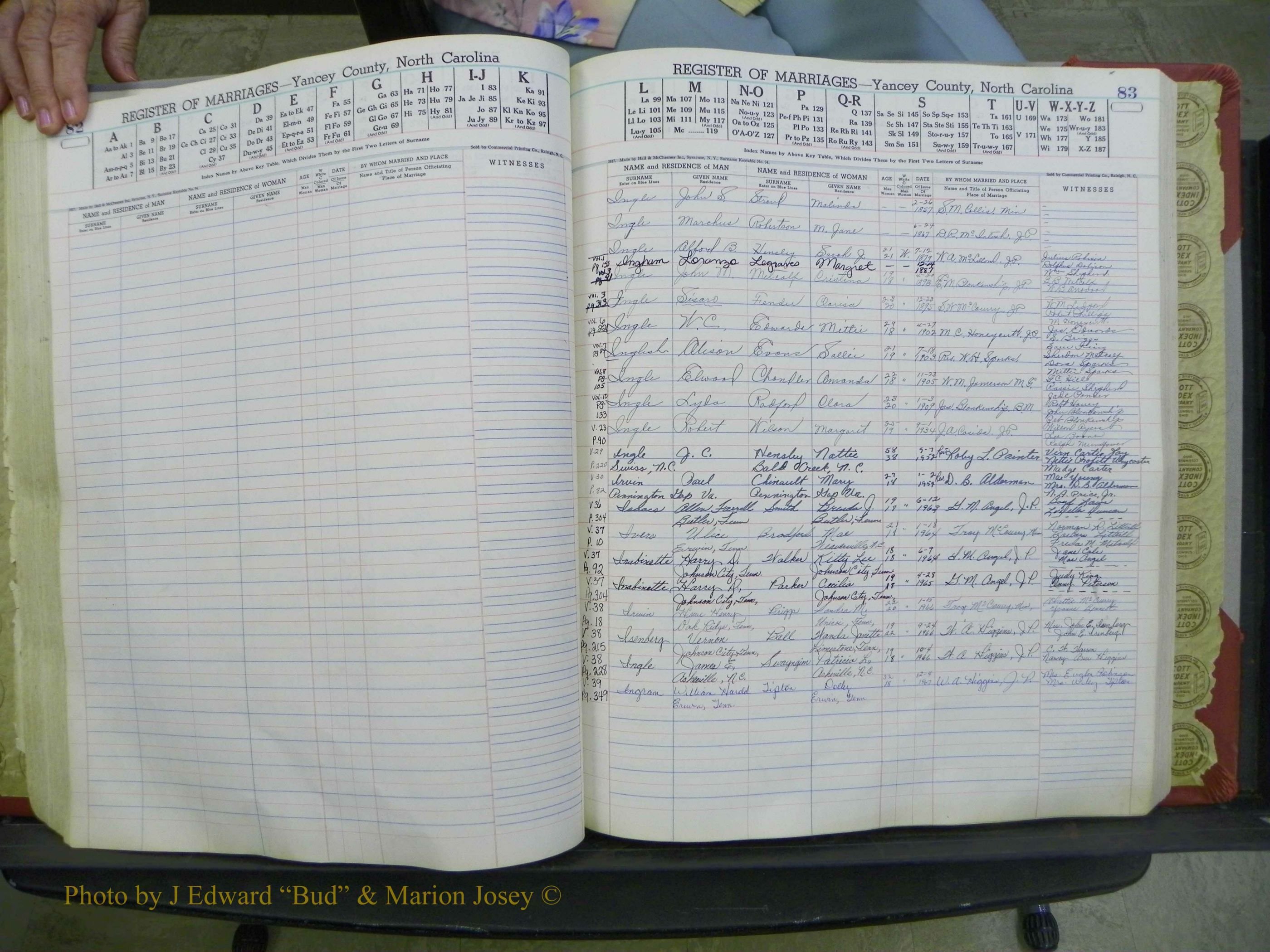 Yancey Co, NC Marriages, 1855-1967 (142).JPG