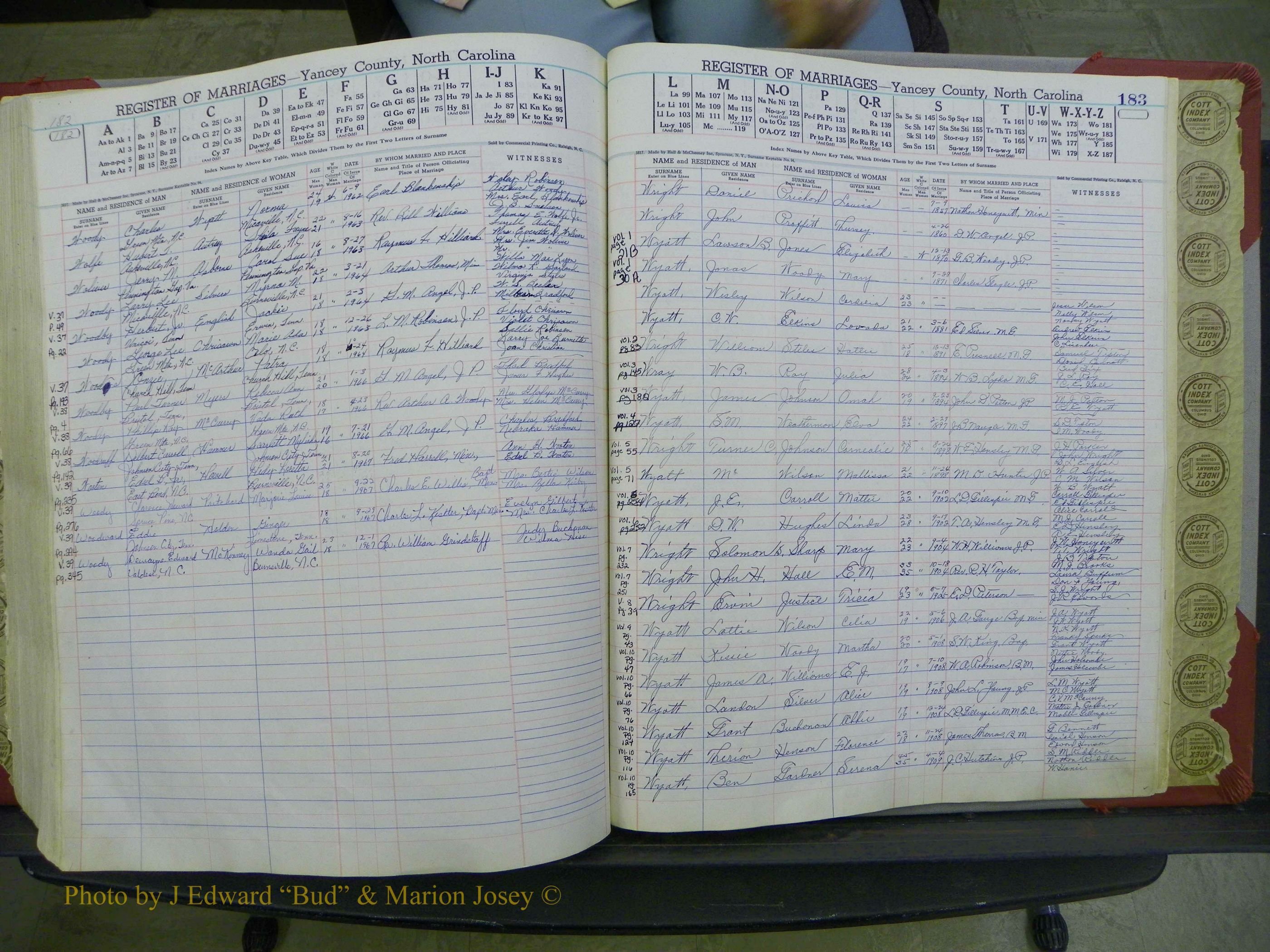 Yancey Co, NC Marriages, 1855-1967 (283).JPG